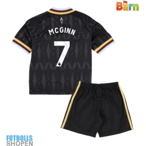 Billiga Aston Villa John McGinn #7 Bortatröja Barn 2026-27 Kortärmad (+ Korta byxor)